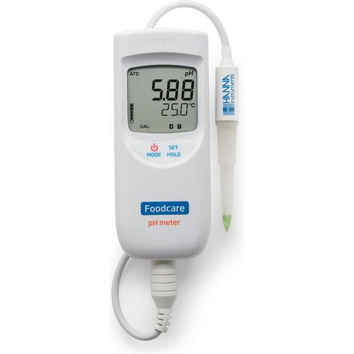 Hanna HI99161 medidor de pH para alimentos y lacteos