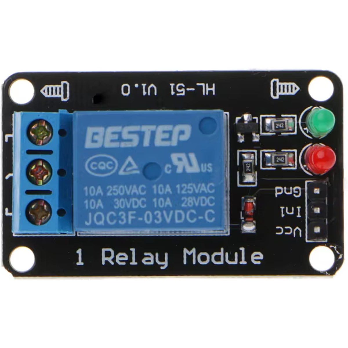 Modulo rele 5V de 1 canal